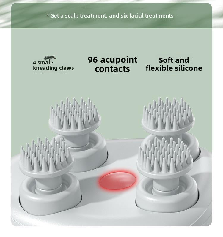 Rechargeable Head Scalp Massager (Waterproof) — Stress Relief