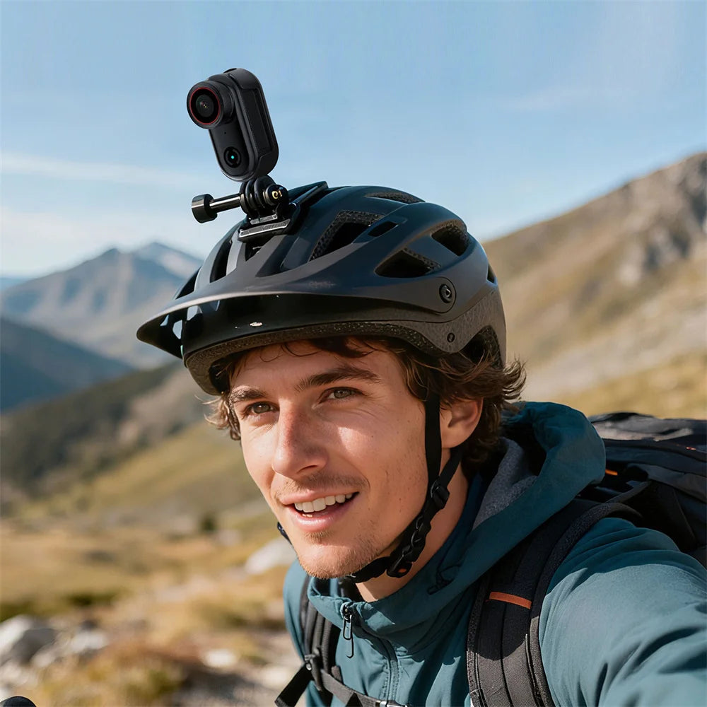 4K Magnetic Thumb Action Camera with Screen