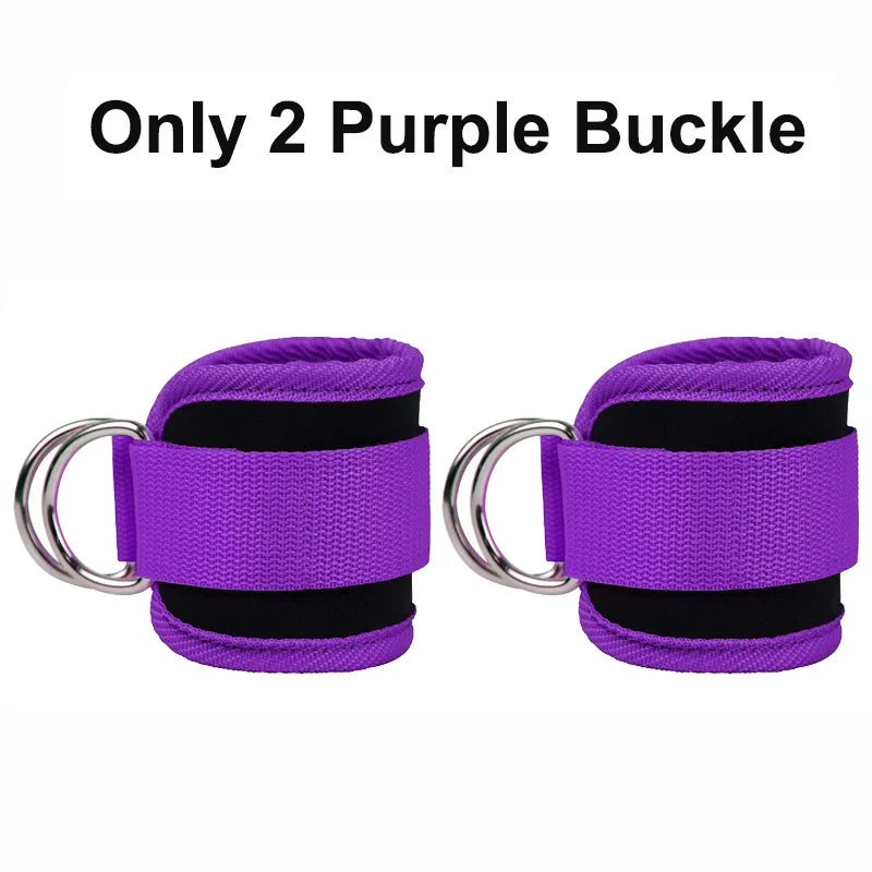 Resistance Band Set (Ankle Straps, Fitness Yoga Elastic Bands for Home Gym)