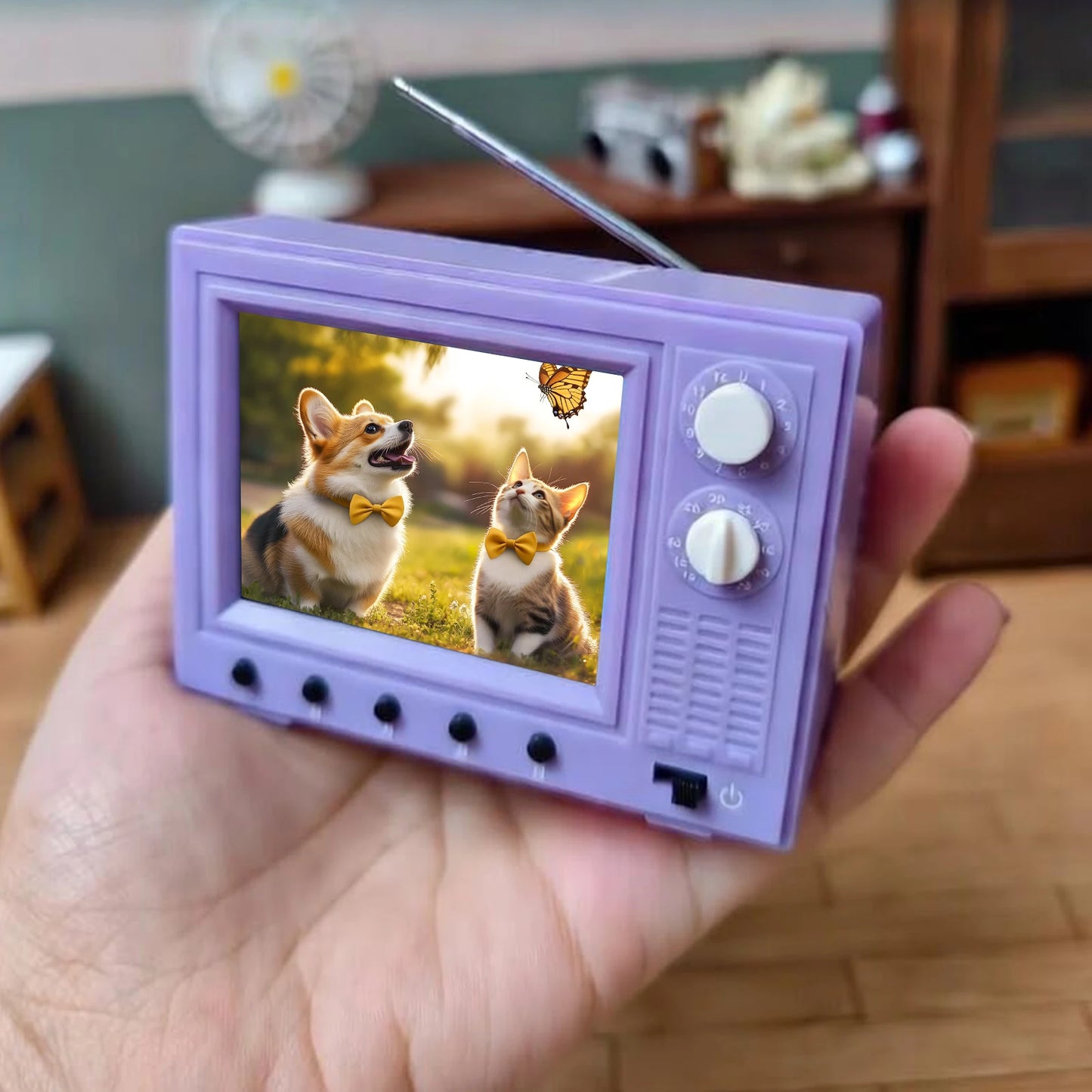 Mini Retro HD Tiny TV - 8GB Storage