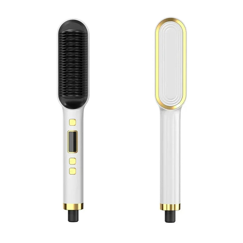 Professional Thermostatic Hair Straightening Brush