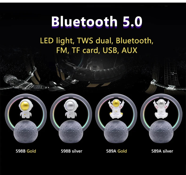 UTHAI Magnetic Levitation Astronaut Bluetooth Speaker