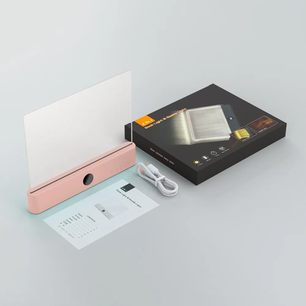 Smart LED Flat Reading Light - Eye-Friendly