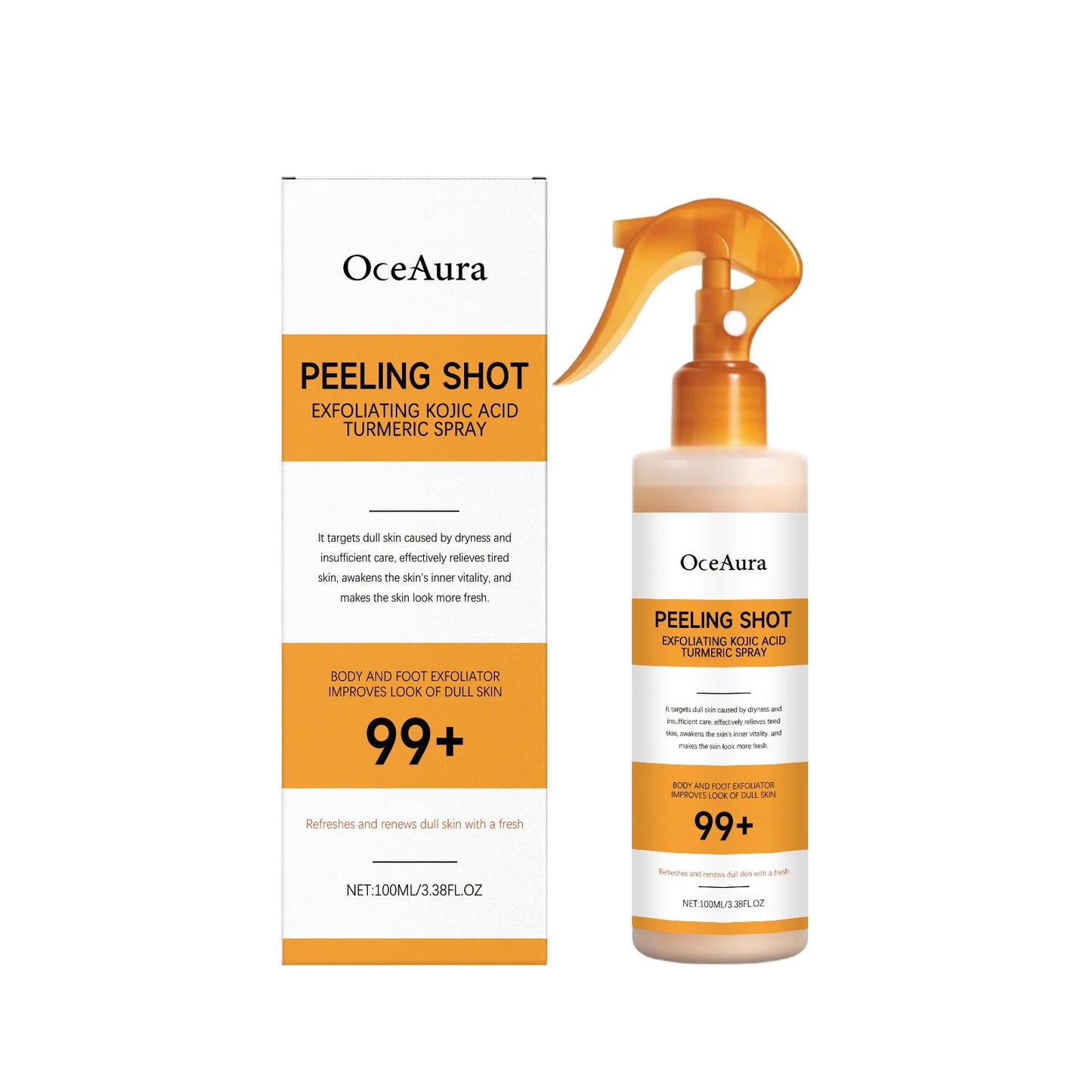 OCEAURA Turmeric Exfoliating Spray