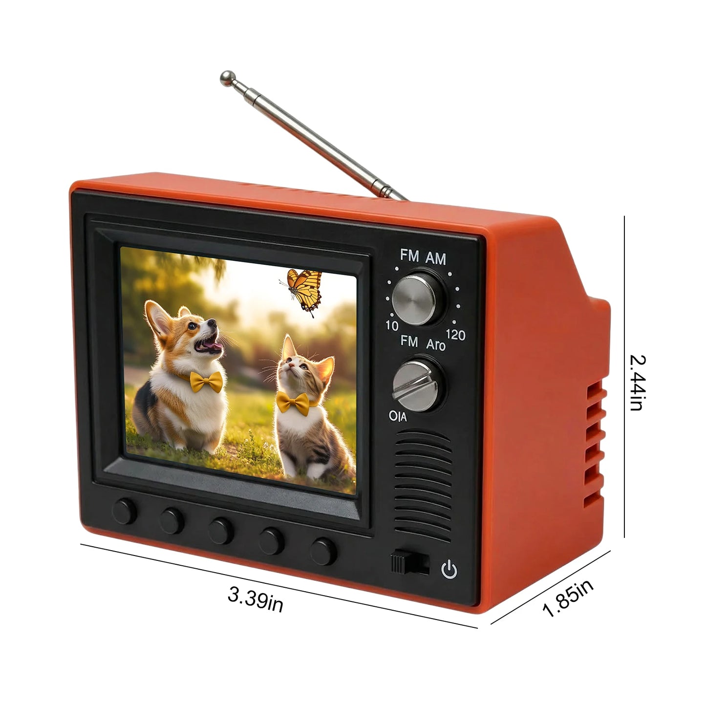 Mini Retro HD Tiny TV - 8GB Storage