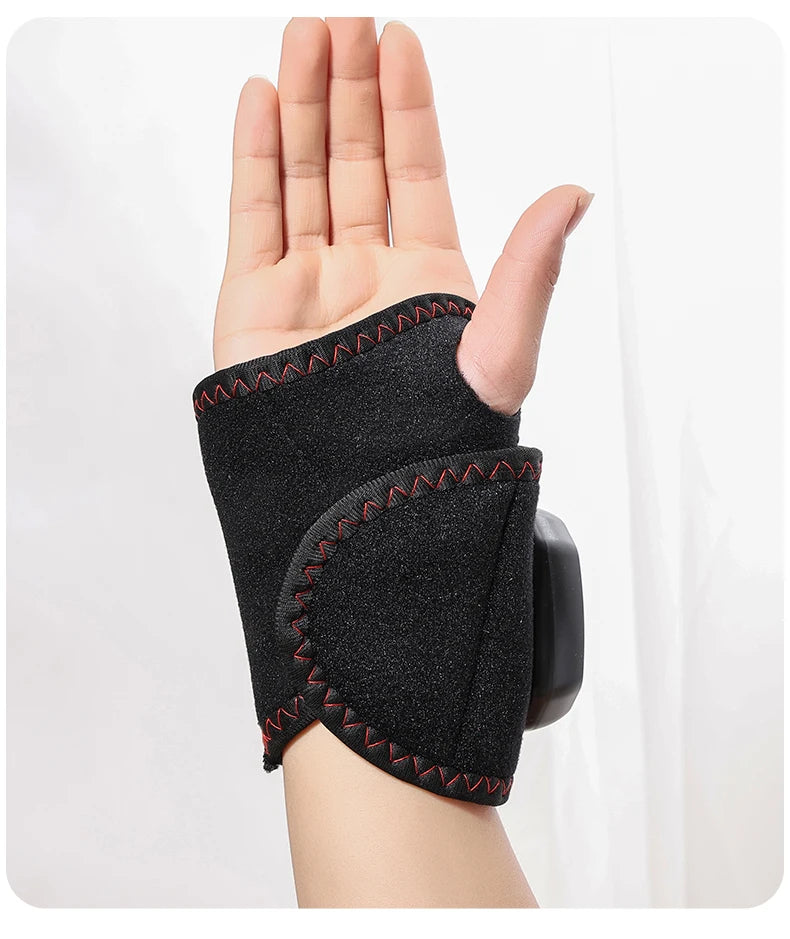 Electric Heat & Vibration Ankle Massager (Heated Wrap/Brace)