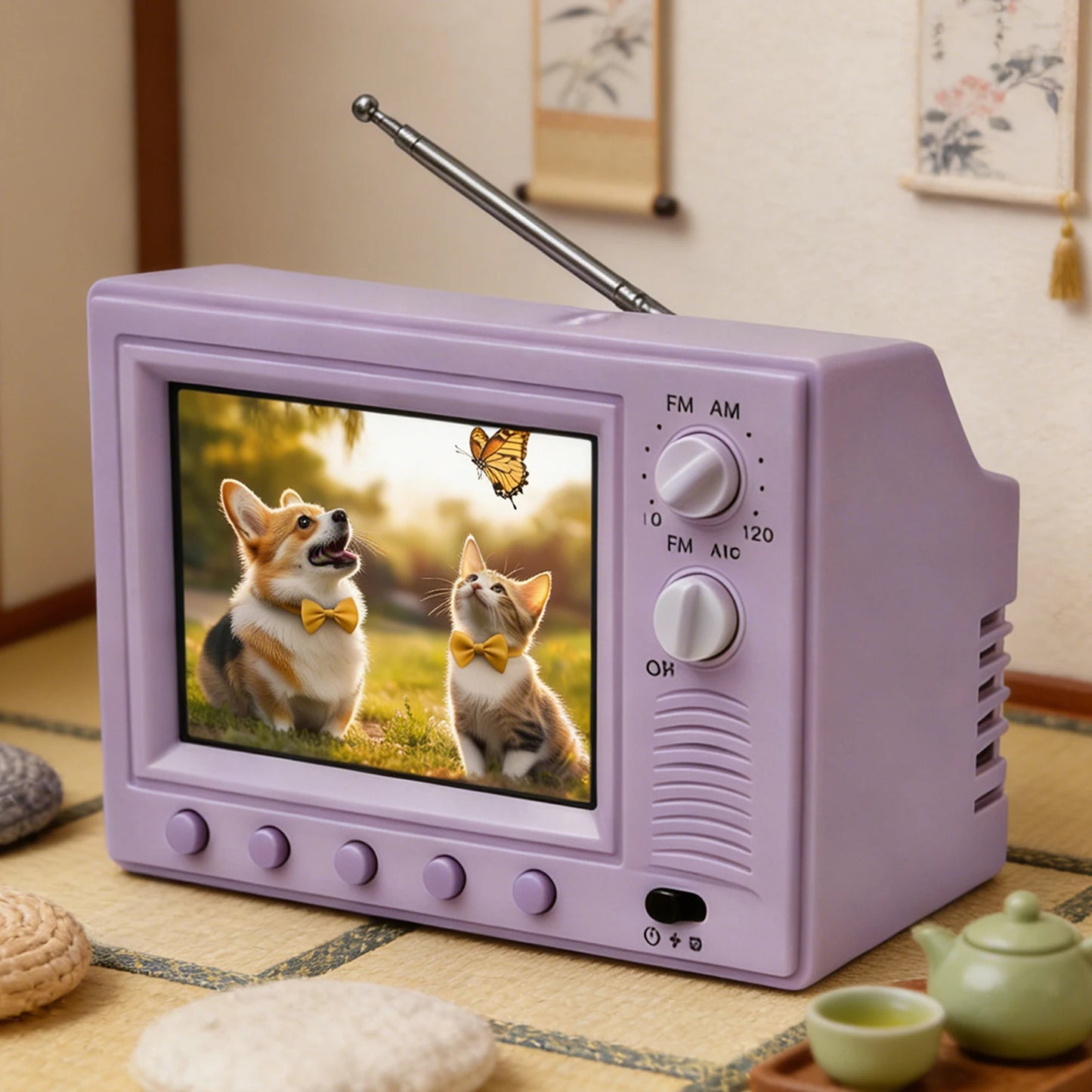 Mini Retro HD Tiny TV - 8GB Storage