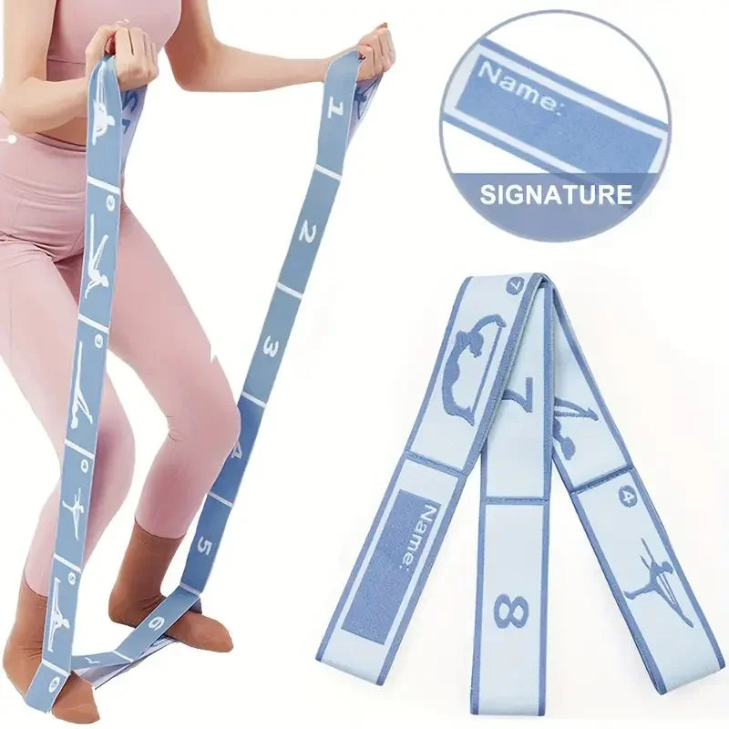 Yoga Stretching Belt (Elastic Resistance Strap) — Pilates & Dance
