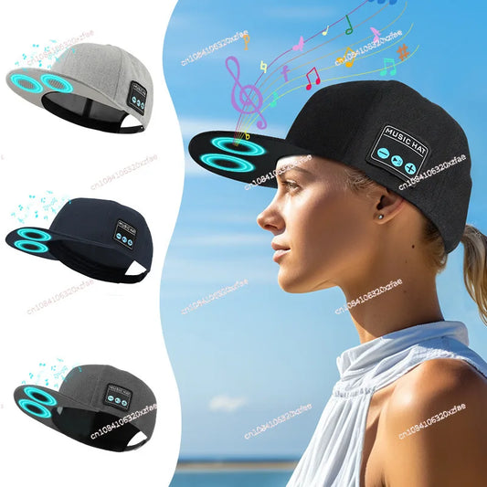 Wireless Bluetooth 5.4 Dual-Speaker Sports Music Hat