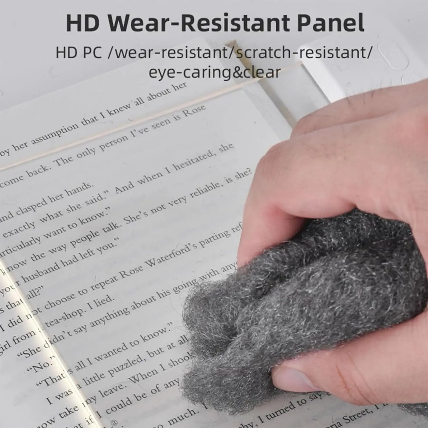 Smart LED Flat Reading Light - Eye-Friendly