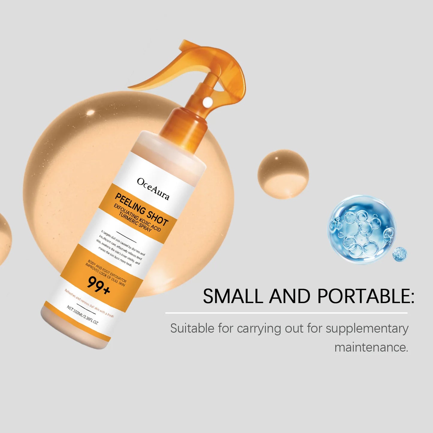 OCEAURA Turmeric Exfoliating Spray