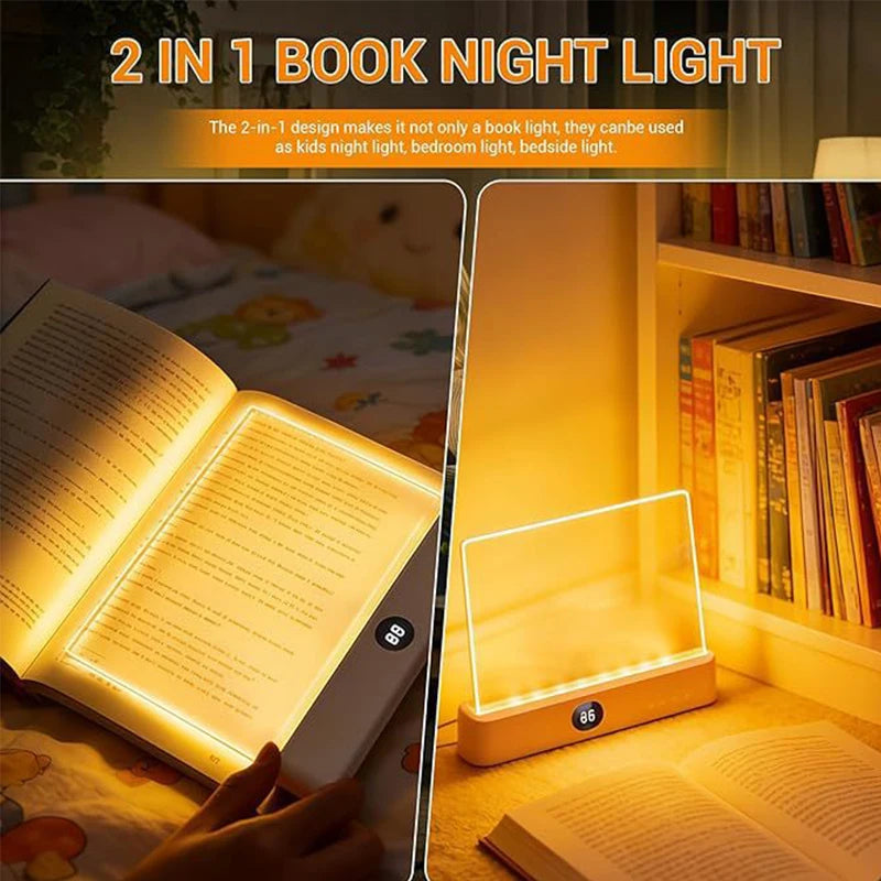 Smart LED Flat Reading Light - Eye-Friendly