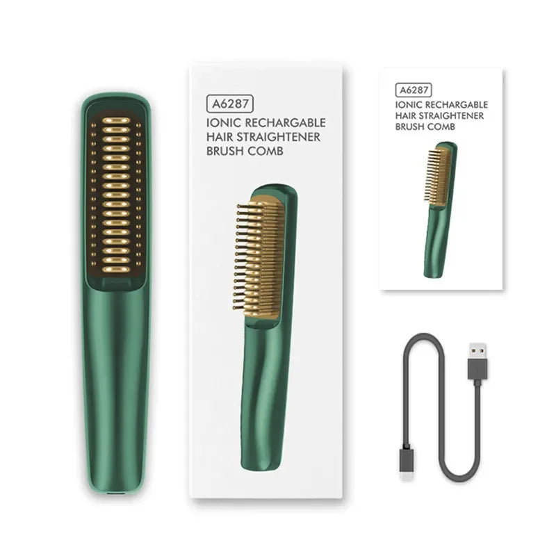 Mini Portable Cordless Hair Straightener