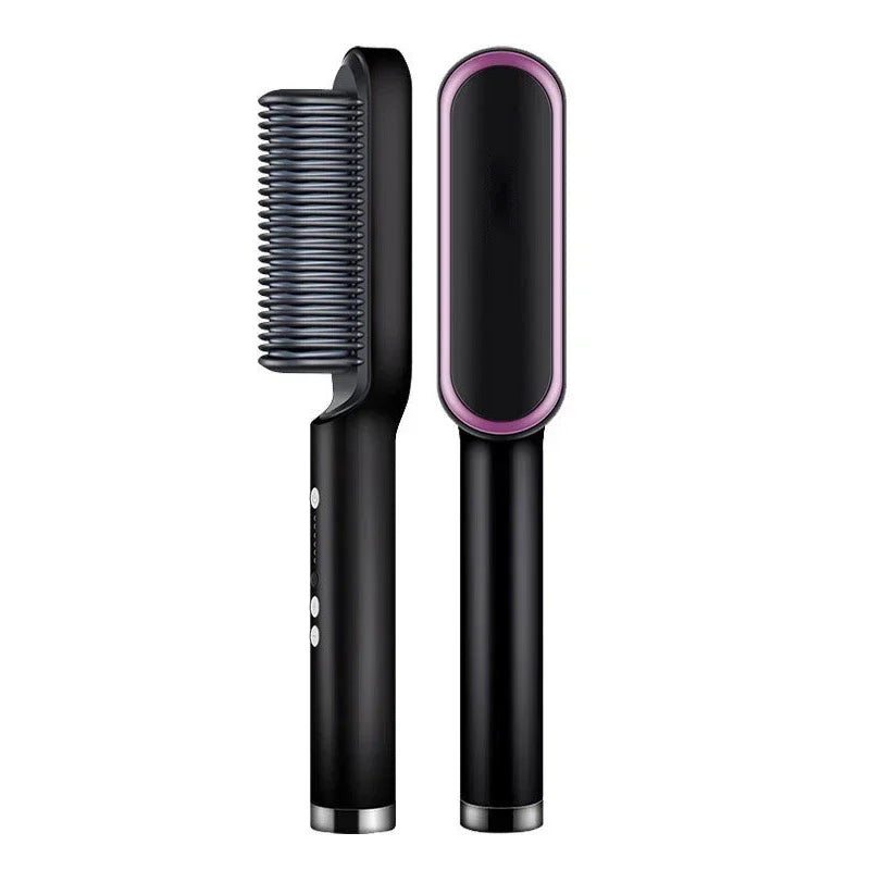 Professional Thermostatic Hair Straightening Brush