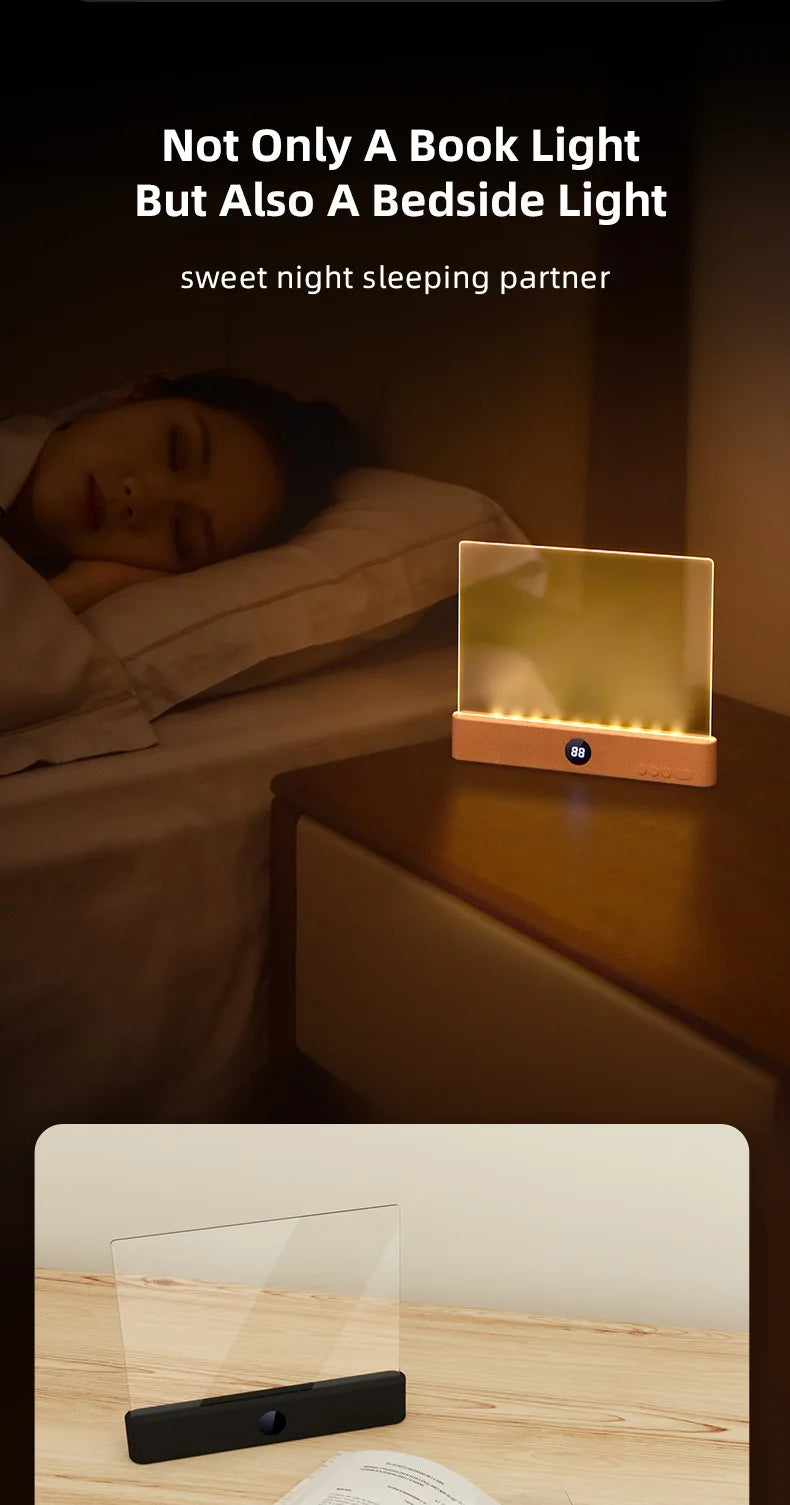 Smart LED Flat Reading Light - Eye-Friendly