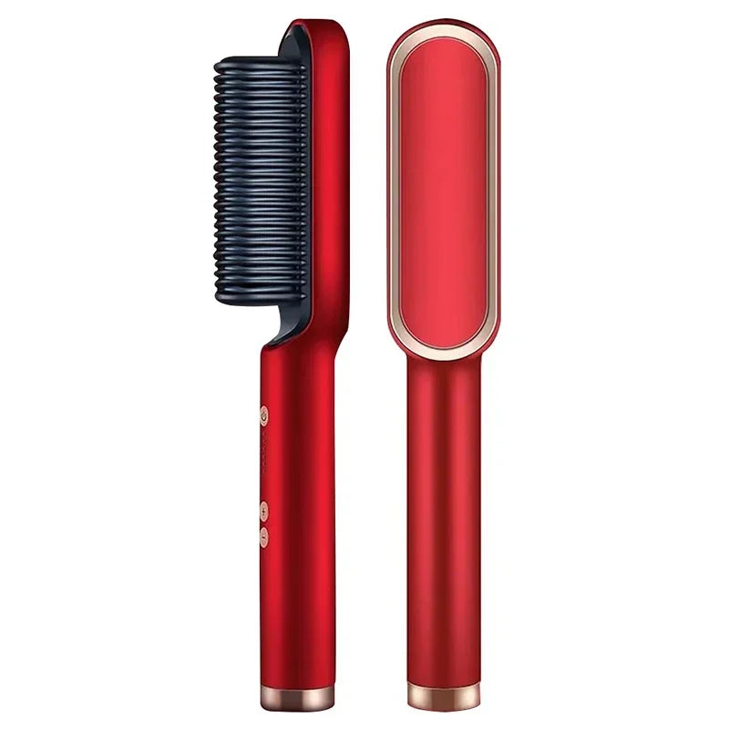 Professional Thermostatic Hair Straightening Brush