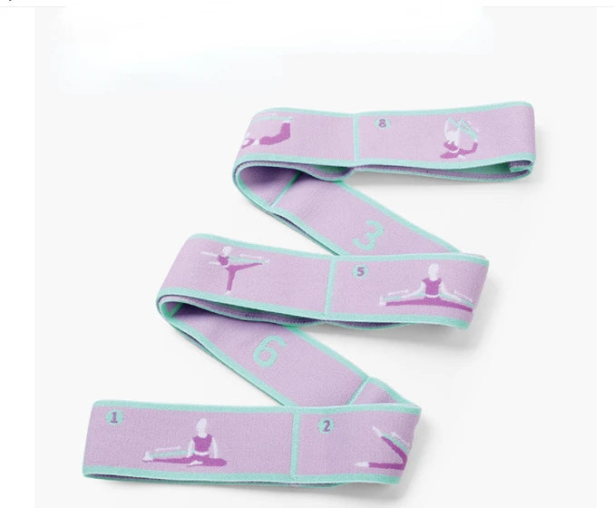 Yoga Stretching Belt (Elastic Resistance Strap) — Pilates & Dance
