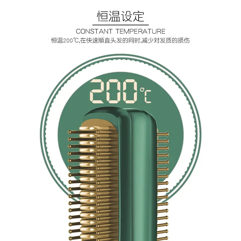 Mini Portable Cordless Hair Straightener