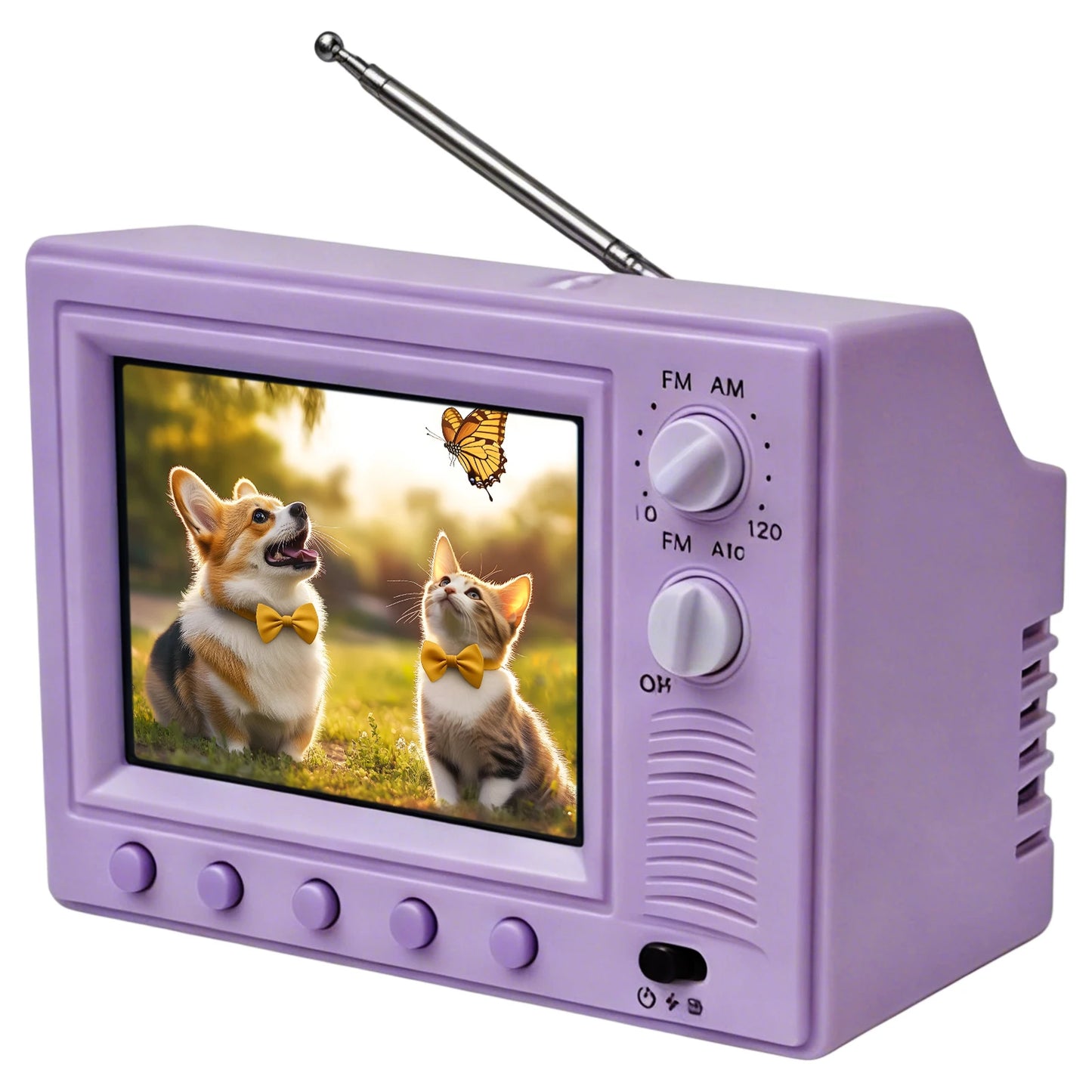 Mini Retro HD Tiny TV - 8GB Storage