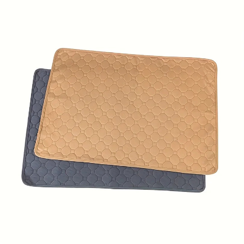 Reusable Washable Dog Pee Pad - Waterproof & Absorbent Training Mat