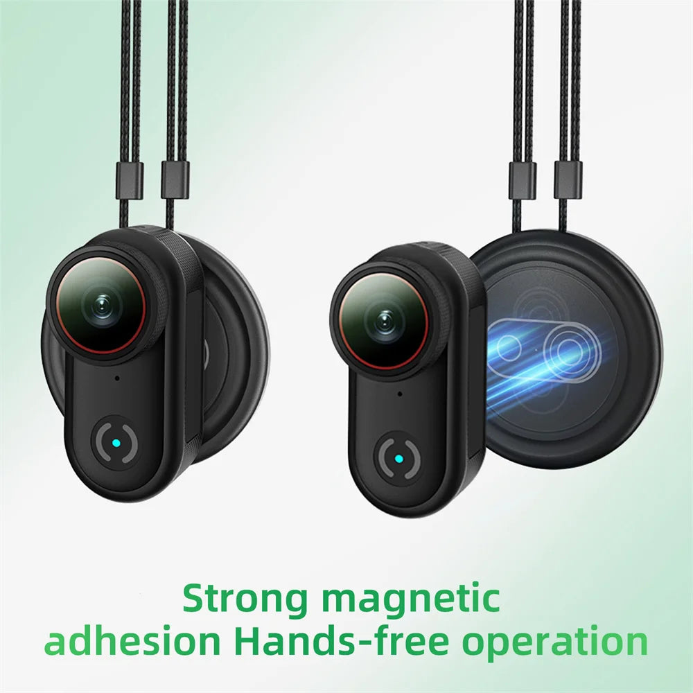 4K Magnetic Thumb Action Camera with Screen