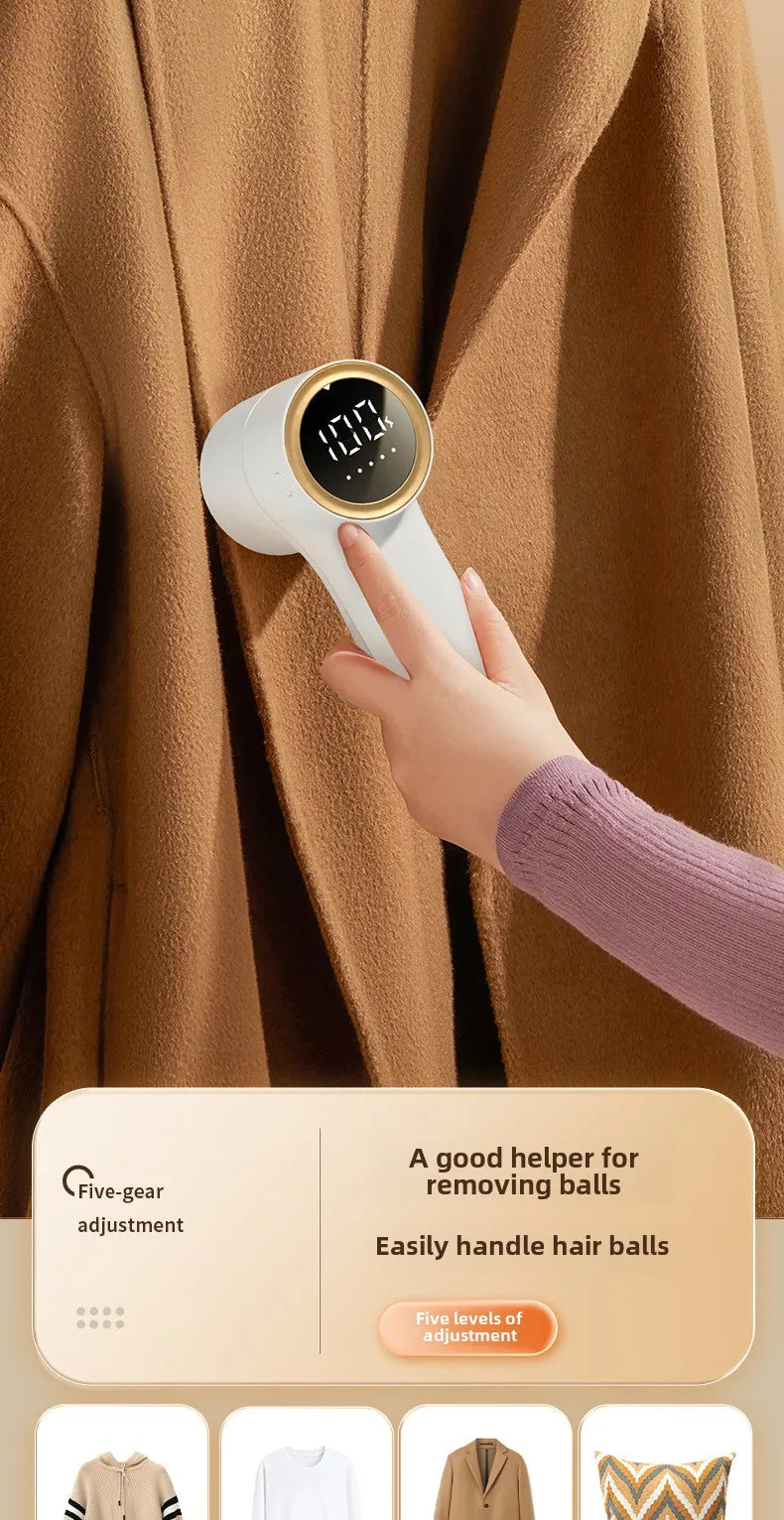 Digital Display Electric Lint Remover