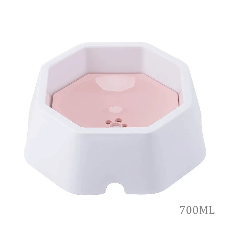 1.5L Pet Floating Non-Wetting Mouth Water Bowl