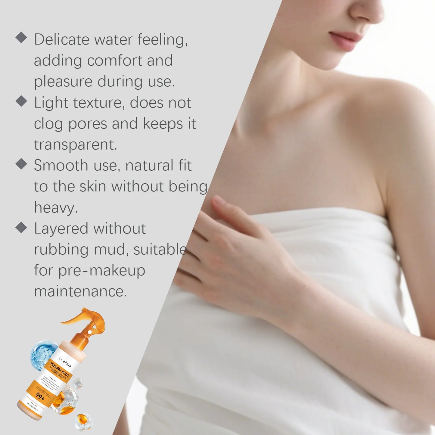 OCEAURA Turmeric Exfoliating Spray
