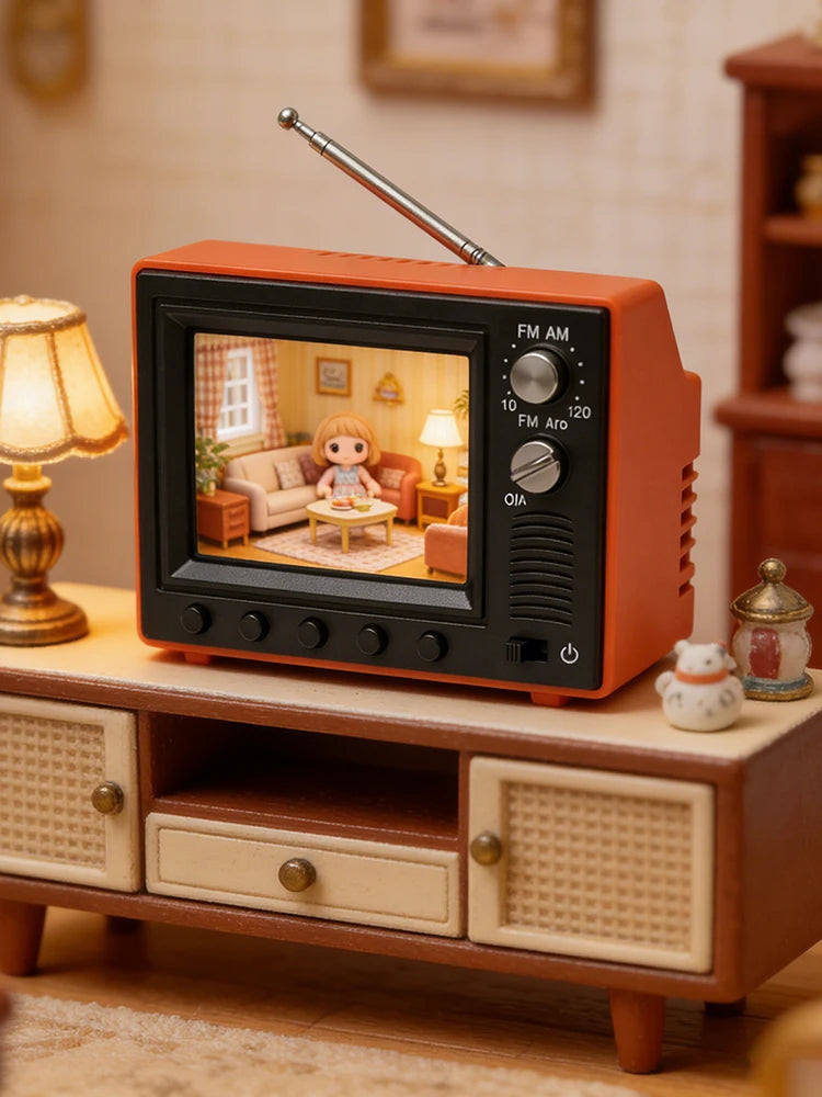 Mini Retro HD Tiny TV - 8GB Storage
