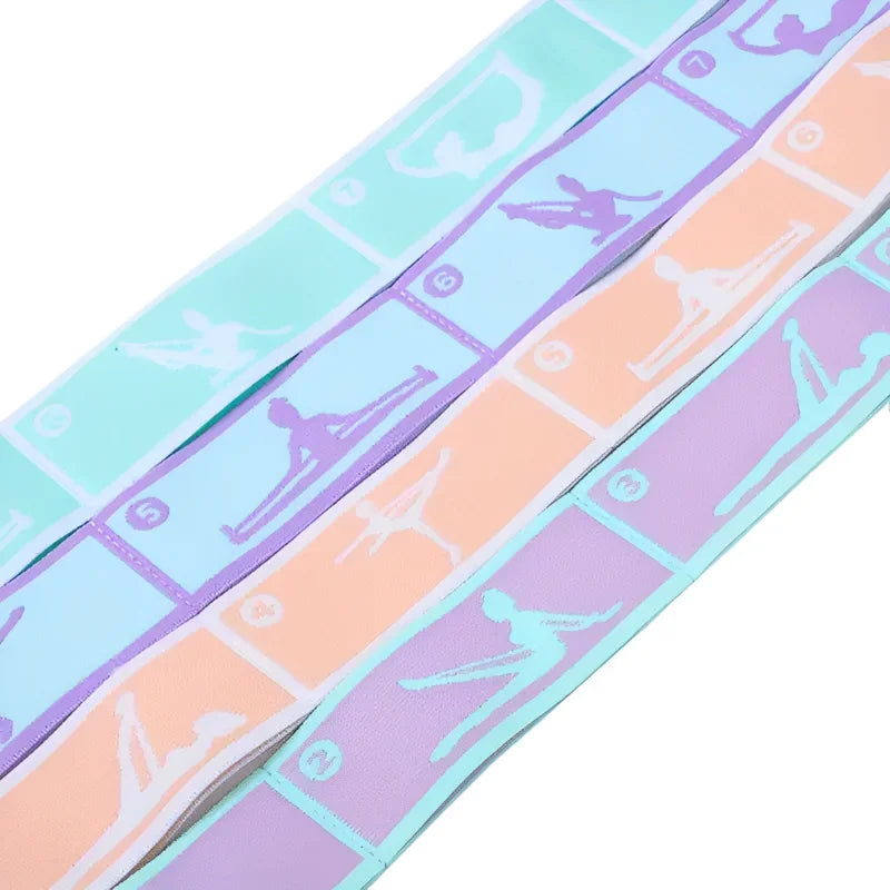 Yoga Stretching Belt (Elastic Resistance Strap) — Pilates & Dance