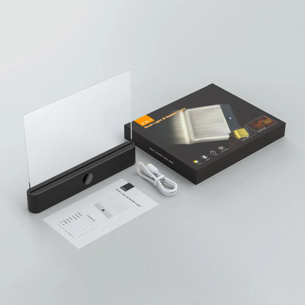 Smart LED Flat Reading Light - Eye-Friendly