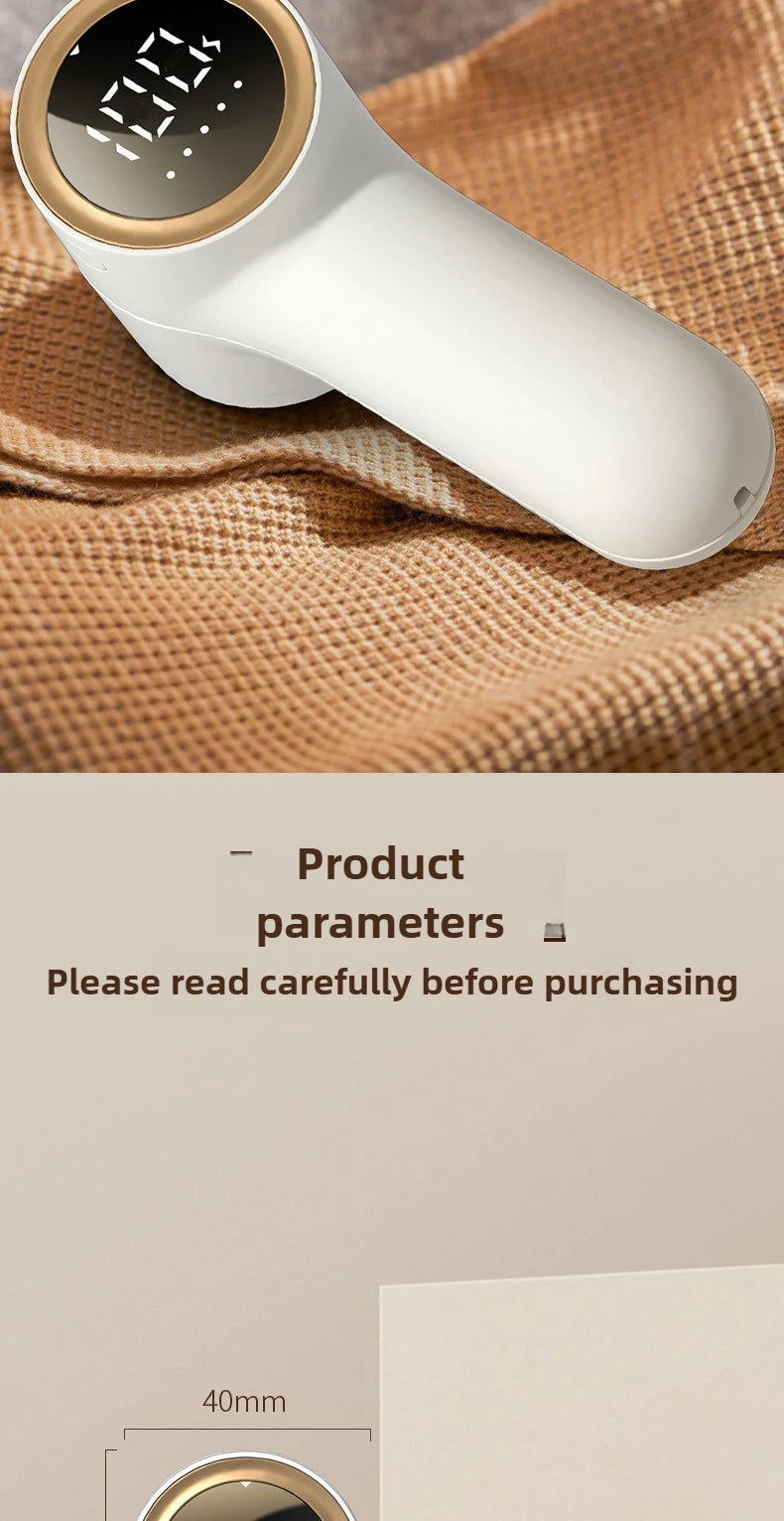 Digital Display Electric Lint Remover