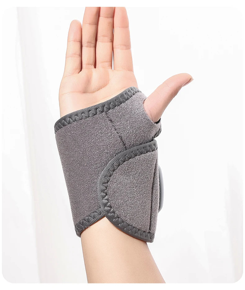 Electric Heat & Vibration Ankle Massager (Heated Wrap/Brace)