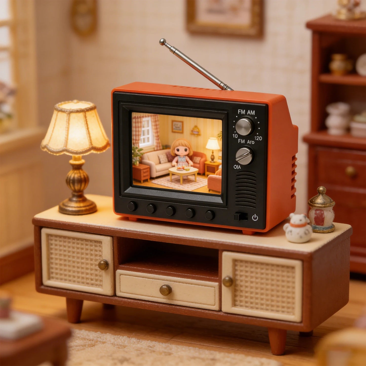 Mini Retro HD Tiny TV - 8GB Storage