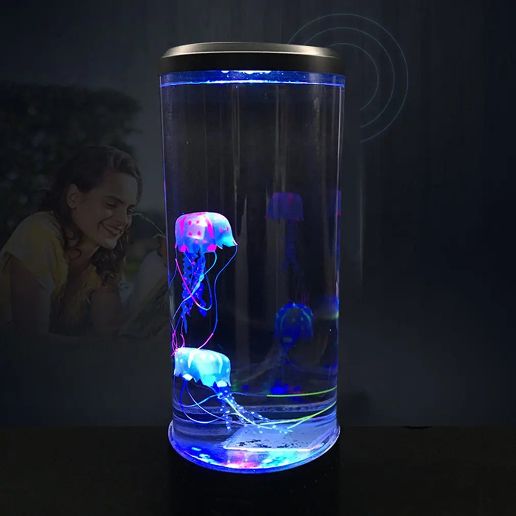 Remote Control Color Changing Jellyfish Lamp
