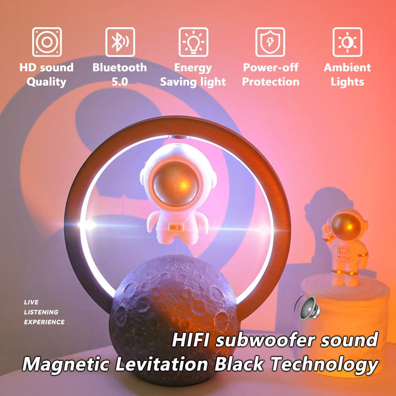 UTHAI Magnetic Levitation Astronaut Bluetooth Speaker