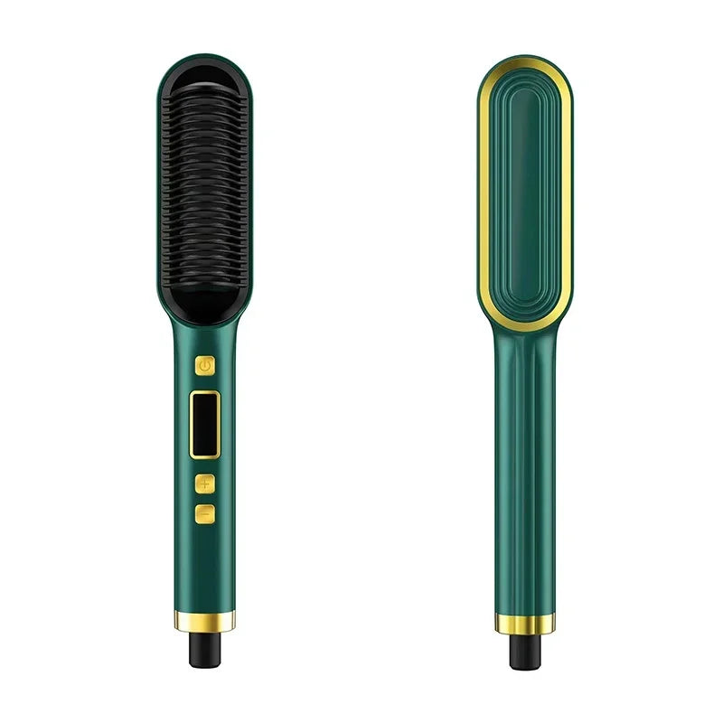 Professional Thermostatic Hair Straightening Brush