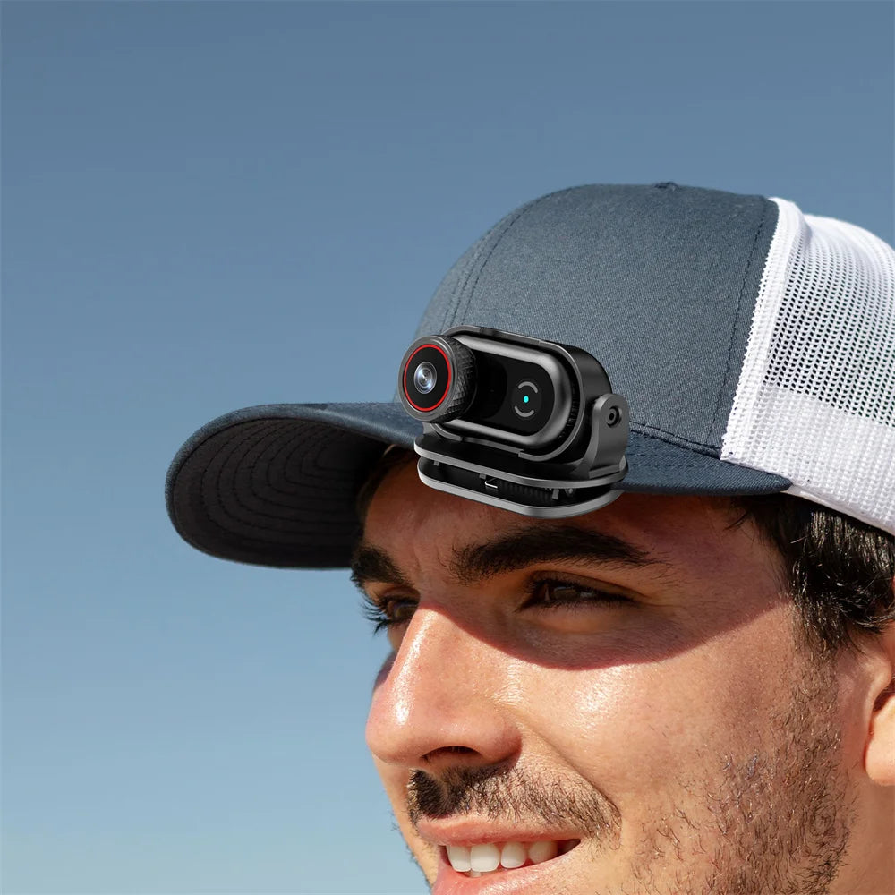 4K Magnetic Thumb Action Camera with Screen