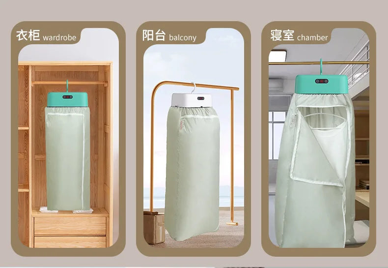 Portable Folding Travel Clothes Dryer - 10kg