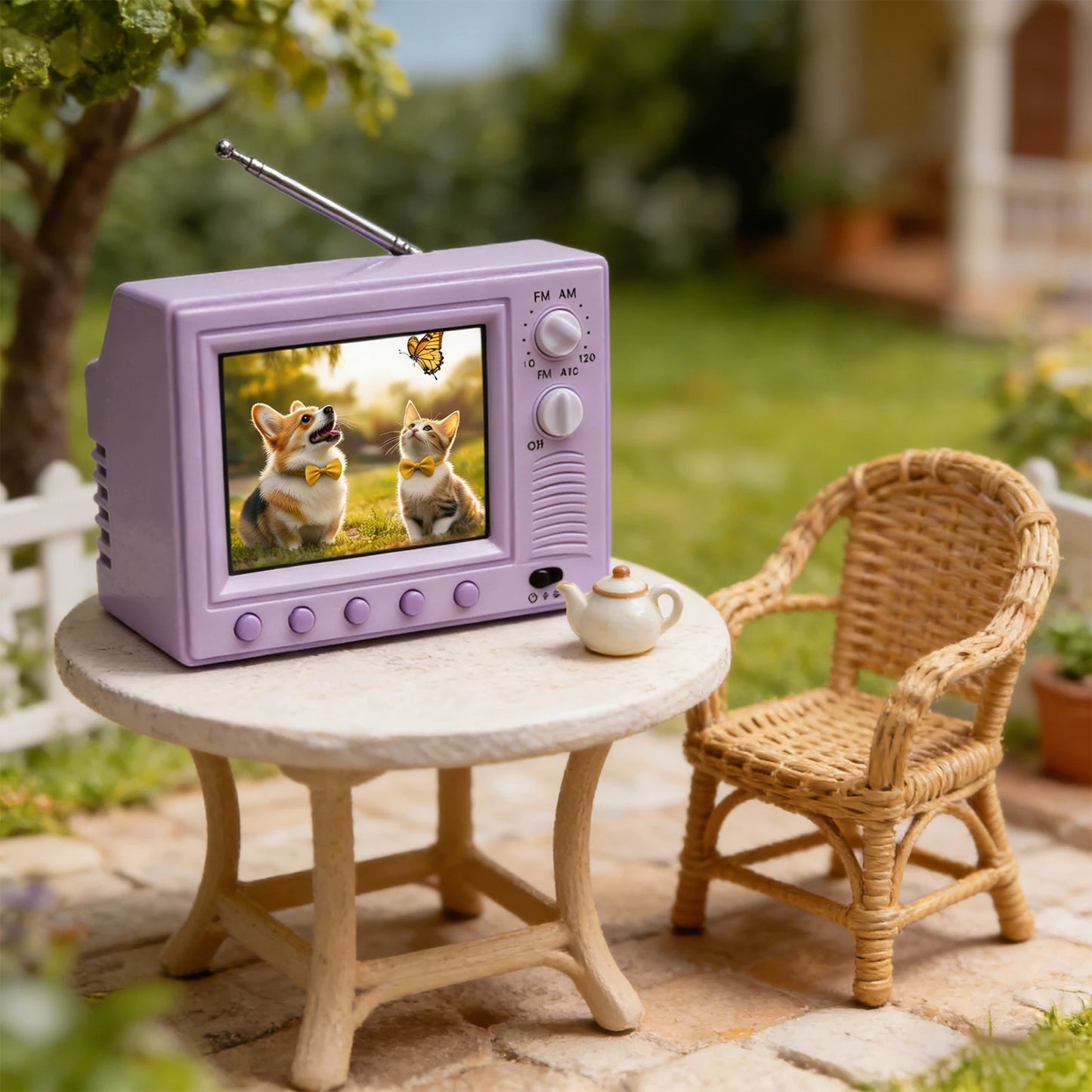 Mini Retro HD Tiny TV - 8GB Storage