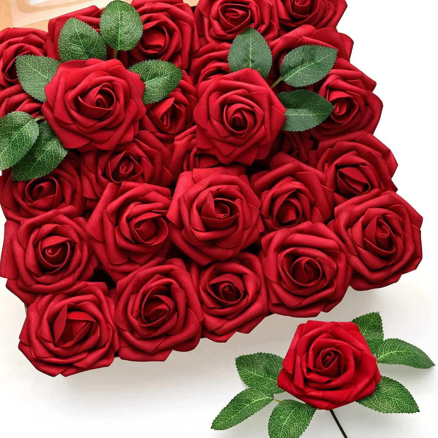 Rose Artificial Foam Flowers (10–100 pcs) — Wedding, Centerpieces & Gifts