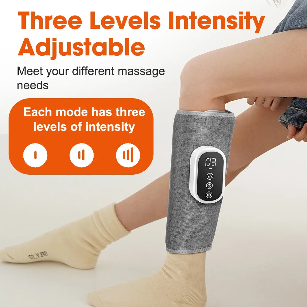 Cordless 360° Airbag Compression Leg Massager (3 Modes, Heating)