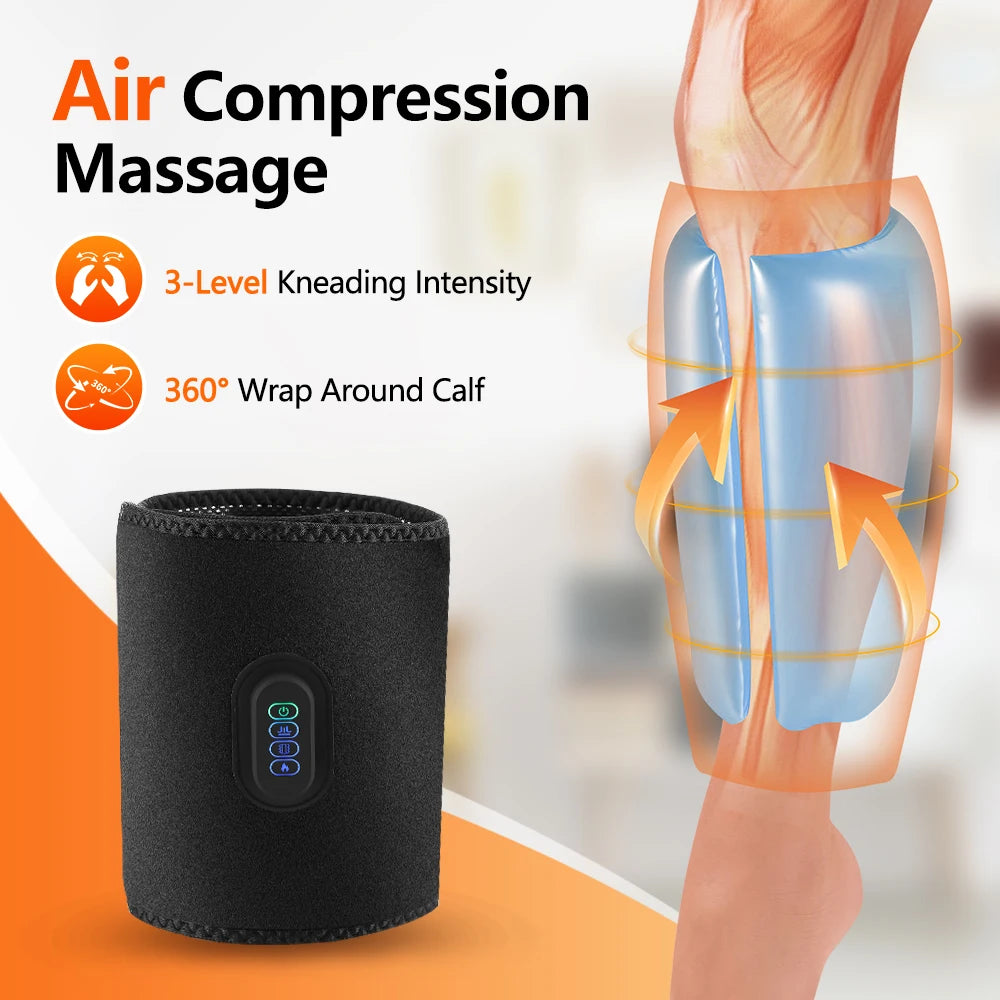 Cordless 360° Airbag Compression Leg Massager (3 Modes, Heating)