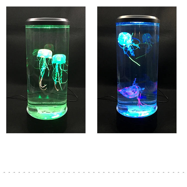 Remote Control Color Changing Jellyfish Lamp