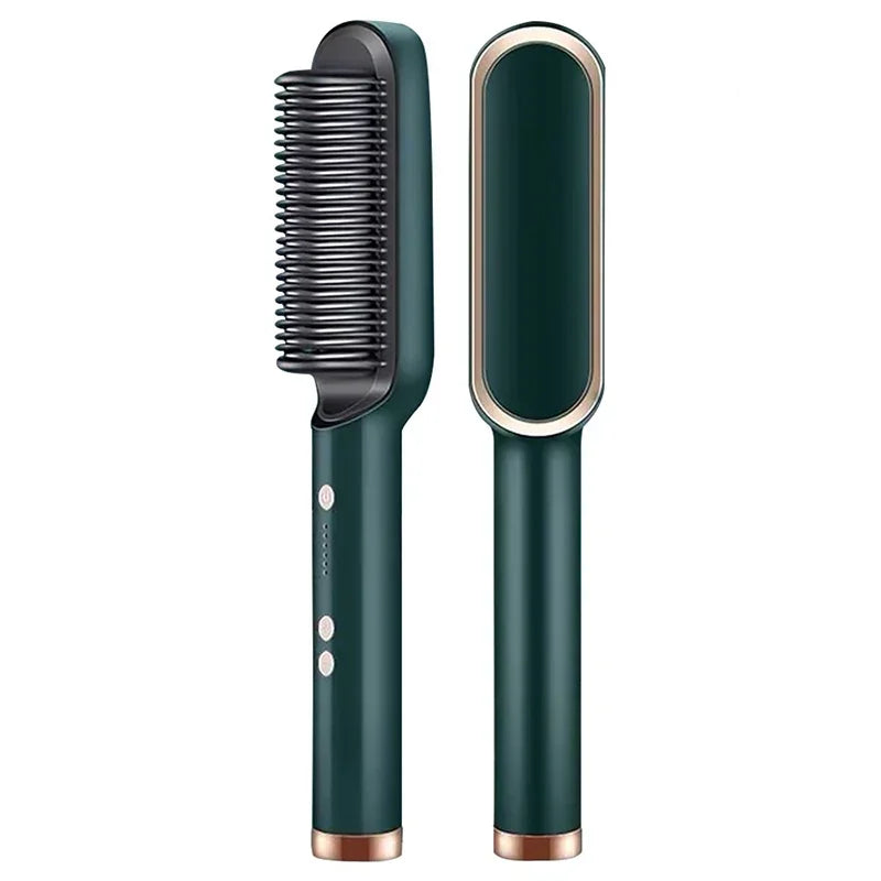 Professional Thermostatic Hair Straightening Brush