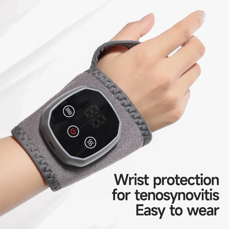 Electric Heat & Vibration Ankle Massager (Heated Wrap/Brace)