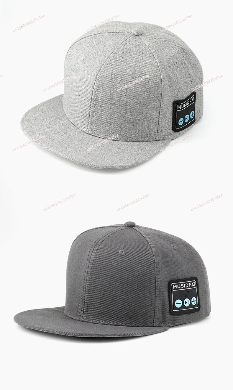 Wireless Bluetooth 5.4 Dual-Speaker Sports Music Hat