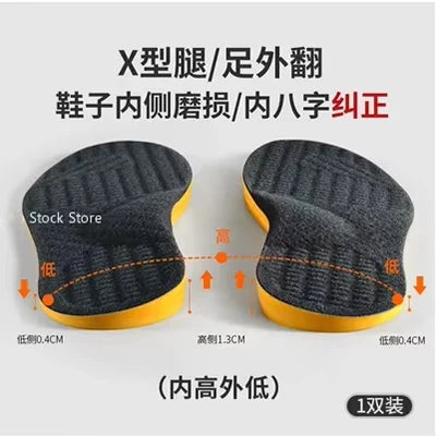 Arch Support Orthopedic Insoles (Flat Foot Correction, X/O Valgus) — Women/Men/Children