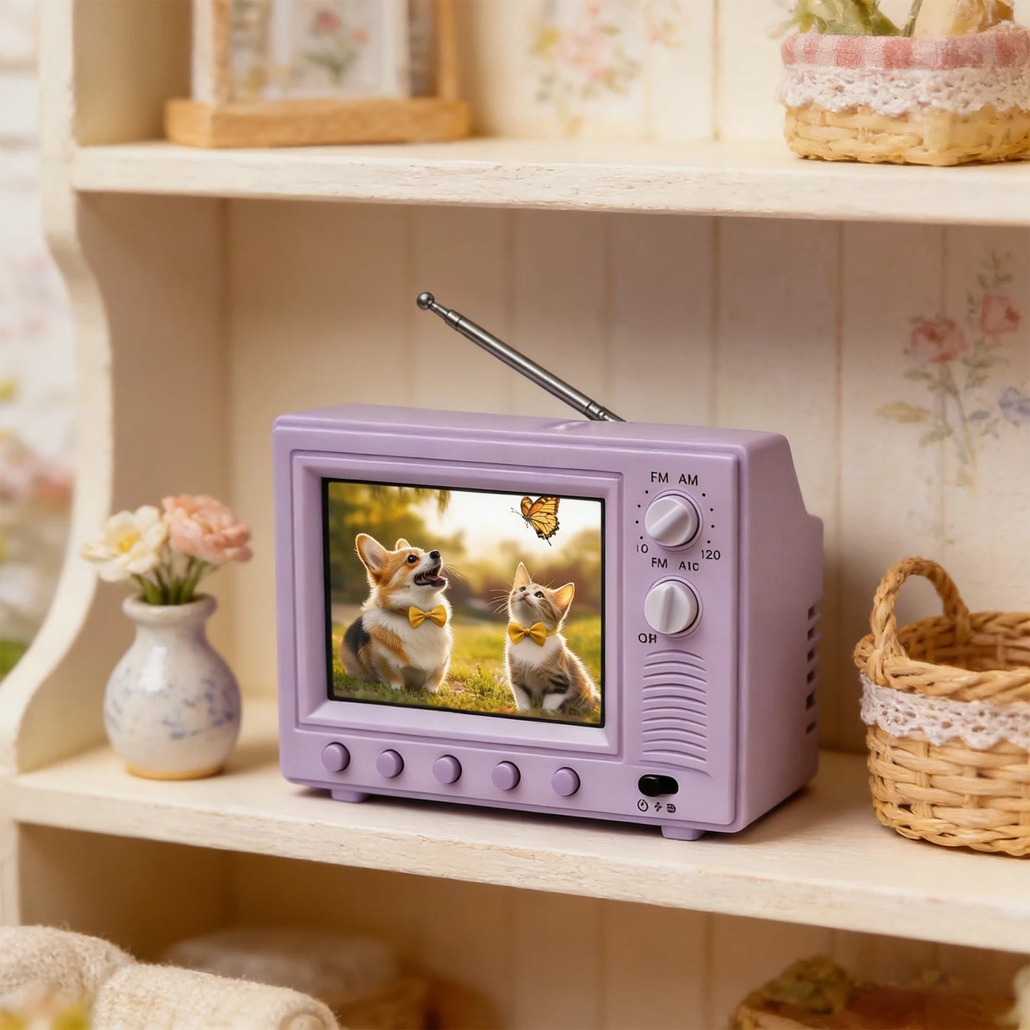 Mini Retro HD Tiny TV - 8GB Storage
